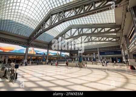 Moynihan Station im Bahnhof Pennsylvania im Herzen von Midtown Manhattan. New York City. USA Stockfoto