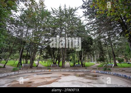 Nationalpark Enrique Olaya Herrera, Bogota, Kolumbien Stockfoto