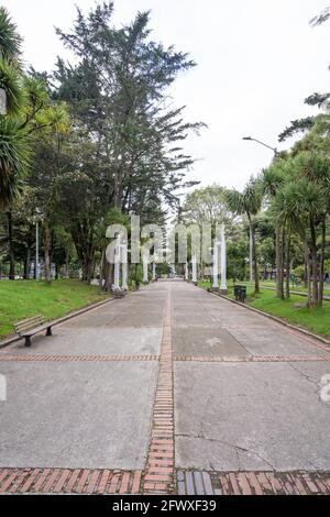 Nationalpark Enrique Olaya Herrera, Bogota, Kolumbien Stockfoto