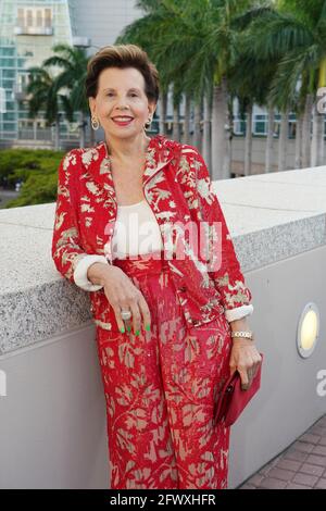 Miami, Vereinigte Staaten Von Amerika. Mai 2021. MIAMI, FL- MAI 22: Adrienne Arsht wird während der Adrienne Arsht Center Gala am 22. Mai 2021 im Adrienne Arsht Center for the Performing Arts in Miami, Florida, gesehen. (Foto von Alberto E. Tamargo/Sipa USA) Quelle: SIPA USA/Alamy Live News Stockfoto