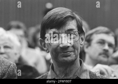 PvdA-parteitag in Amsterdam; Anne Vermeer, 24. Januar 1987, Sitzungen, Vorsitzende, Niederlande, Foto der Presseagentur des 20. Jahrhunderts, Nachrichten zu Stockfoto