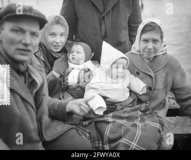 Desaster Tuindorp Oostzaan, 14. Januar 1960, Desaster, Niederlande, Foto der Presseagentur des 20. Jahrhunderts, zu erinnerende Nachrichten, Dokumentation, historischer ph-wert Stockfoto