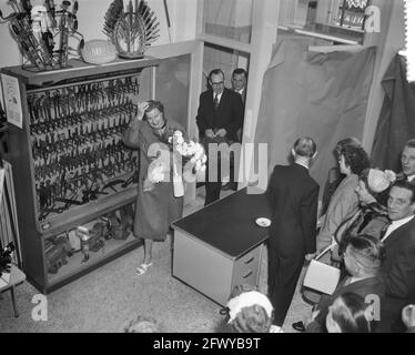 Empfang von Sieben, 26. Juni 1956, Empfänge, Niederlande, 20. Jahrhundert Presseagentur Foto, Nachrichten zu erinnern, Dokumentarfilm, historische Fotografie Stockfoto