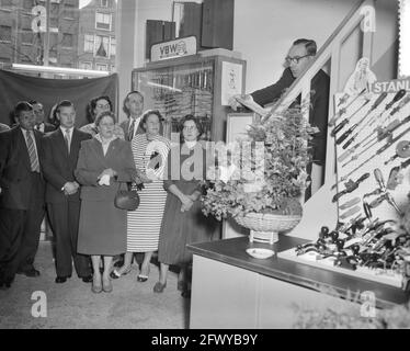 Empfang Sieben, 26. Juni 1956, Empfänge, Niederlande, 20. Jahrhundert Presseagentur Foto, Nachrichten zu erinnern, Dokumentarfilm, historische Fotografie 194 Stockfoto