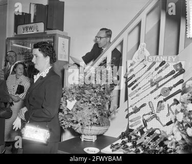 Empfang von Sieben, 26. Juni 1956, Empfänge, Niederlande, 20. Jahrhundert Presseagentur Foto, Nachrichten zu erinnern, Dokumentarfilm, historische Fotografie Stockfoto