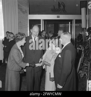 Empfang anlässlich des 65. Geburtstages von Verolme, 5. September 1965, Empfänge, Geburtstage, Niederlande, Foto der Presseagentur des 20. Jahrhunderts, Stockfoto