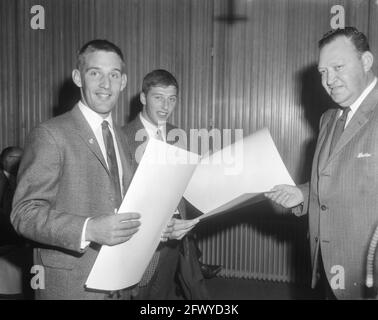 Empfänge, Radfahren, 15. Oktober 1966, Empfänge, Radfahren, Niederlande, Presseagentur des 20. Jahrhunderts, Fotos, Nachrichten zum erinnern, Dokumentarfilm, historisch Stockfoto