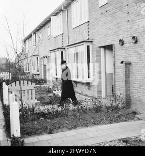 Richter an Weesperkarspel wegen gerichtlicher Ermittlungen, Ermittlungen, Niederlande, Foto der Presseagentur des 20. Jahrhunderts, zu erinnerende Nachrichten, Dokumentation Stockfoto