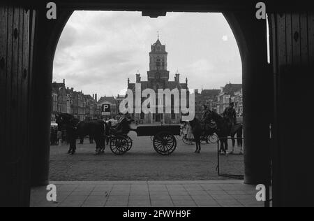 probenmarsch zur Beerdigung von Prinzessin Wilhelmina am 8. Dezember, 30. November 1962, Beerdigungen, Proben, Niederlande, Presseagentur des 20. Jahrhunderts, Foto, Nachrichten zum erinnern, Dokumentarfilm, historische Fotografie 1945-1990, visuelle Geschichten, Menschliche Geschichte des zwanzigsten Jahrhunderts, Momente in der Zeit festzuhalten Stockfoto