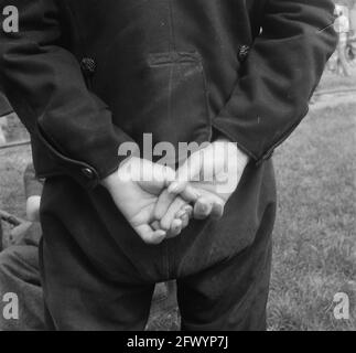 Ring Stechen Middelburg, August 25 1949, RING STRAINS, Niederlande, Foto der Presseagentur des 20. Jahrhunderts, News to Remember, Dokumentarfilm, historische Fotografie 1945-1990, visuelle Geschichten, Menschliche Geschichte des zwanzigsten Jahrhunderts, Momente in der Zeit festzuhalten Stockfoto