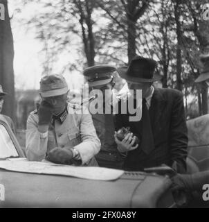 [Serie Landmines cleared at Hook of Holland], August 1945, Landminen, Freigaben, zweiter Weltkrieg, Rekonstruktion, Niederlande, Presseagentur des 20. Jahrhunderts, Foto, Nachrichten zum erinnern, Dokumentarfilm, historische Fotografie 1945-1990, visuelle Geschichten, Menschliche Geschichte des zwanzigsten Jahrhunderts, Momente in der Zeit festzuhalten Stockfoto