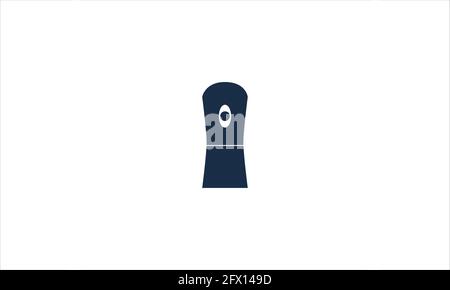 Symbol für die Lufterfrischer-Flasche in flacher Vektorgrafik Stock Vektor