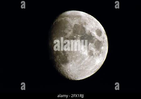 Juli-Mond Stockfoto