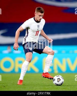 Aktenfoto vom 08-10-2020 von Englands Harvey Barnes. Ausgabedatum: Dienstag, 25. Mai 2021. Stockfoto