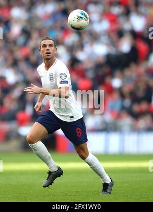 Aktenfoto vom 07-09-2019 von Jordan Henderson aus England. Ausgabedatum: Dienstag, 25. Mai 2021. Stockfoto