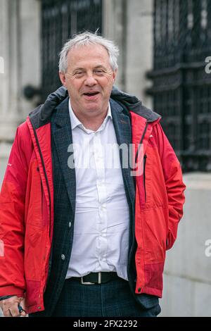 WESTMINSTER LONDON 25. Mai 2021. John Mann, Baron Mann, ehemaliger Labour-Abgeordneter für Bassetlaw, Berater der Regierung für Antisemitismus und Mitglied des Oberhauses Credit amer ghazzal/Alamy Live News Stockfoto