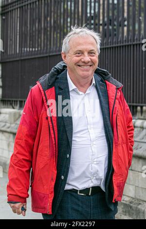 WESTMINSTER LONDON 25. Mai 2021. John Mann, Baron Mann, ehemaliger Labour-Abgeordneter für Bassetlaw, Berater der Regierung für Antisemitismus und Mitglied des Oberhauses Credit amer ghazzal/Alamy Live News Stockfoto