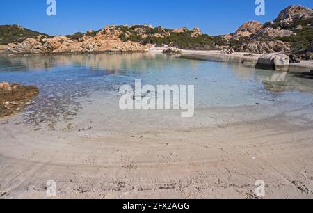 Cala Coticchio, isola di Caprera, Sardegna Stockfoto