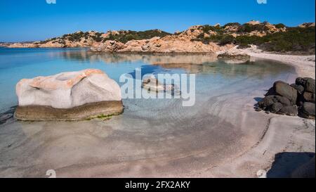 Cala Coticchio, isola di Caprera, Sardegna Stockfoto