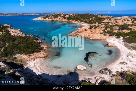 Cala Coticchio, isola di Caprera, Sardegna Stockfoto