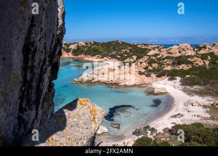 Cala Coticchio, isola di Caprera, Sardegna Stockfoto