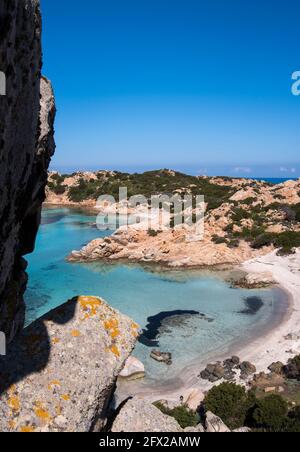 Cala Coticchio, isola di Caprera, Sardegna Stockfoto