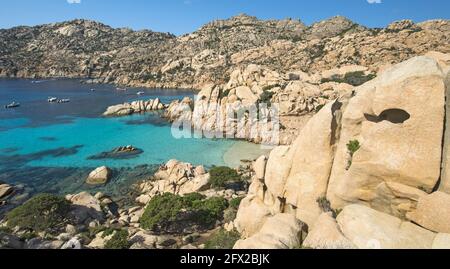 Cala Coticchio, isola di Caprera, Sardegna Stockfoto