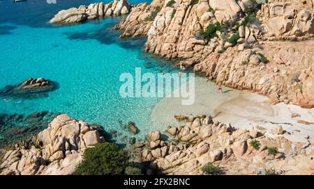 Cala Coticchio, isola di Caprera, Sardegna Stockfoto