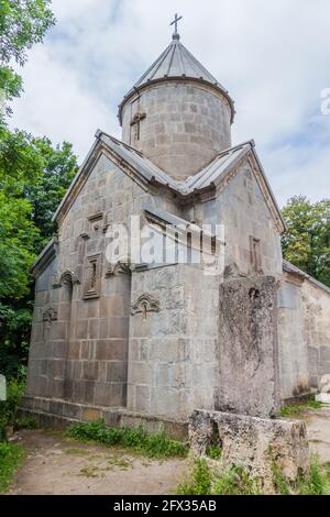 Ansicht des Klosters Haghartsin in Armenien Stockfoto