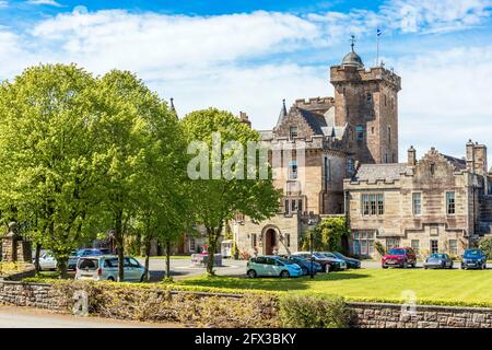 Glenapp Castle Hotel, Ballantrae, Ayrshire, Schottland, Großbritannien Stockfoto