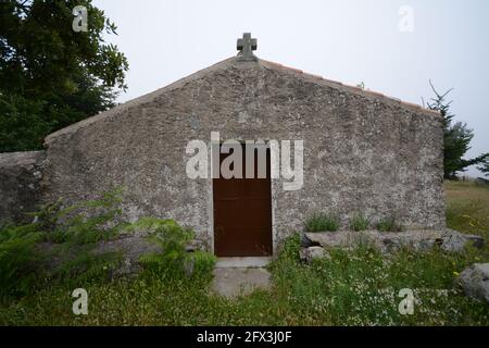 Sardegna, chiesa campestre San Gavino, Viddalba, Sardegna Stockfoto