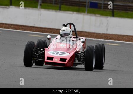 Nigel Adams, Lotus 61, Historische Formel-Ford-Meisterschaft, HFF, Historic Sports Car Club, HSCC, International Trophy Meeting, Silverstone Grand Prix C Stockfoto