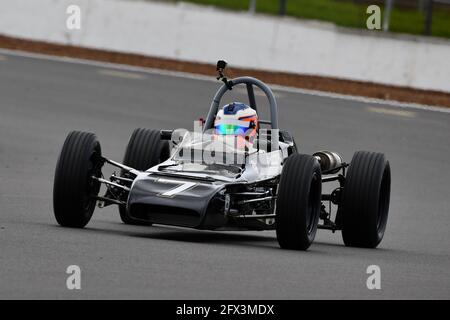 Cameron Jackson, Winklemann WDF2, Historische Formel-Ford-Meisterschaft, HFF, Historic Sports Car Club, HSCC, International Trophy Meeting, Silverstone G Stockfoto