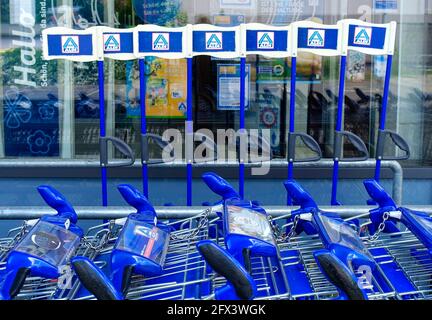 Aldi Nord, Köpenick, Berlin, Deutschland Stockfoto
