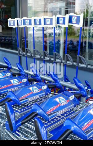 Aldi Nord, Köpenick, Berlin, Deutschland Stockfoto