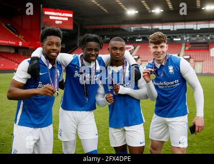 Sheffield, England, 24. Mai 2021. Während des Spiels der Professional Development League in der Bramall Lane, Sheffield. Bildnachweis sollte lauten: David Klein / Sportimage Stockfoto