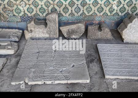 Türkei; Istanbul; Sultanahmet hat seinen Namen von der Sultanahmet Camil, der Blauen Moschee, und ist das Herz der Altstadt. Stockfoto