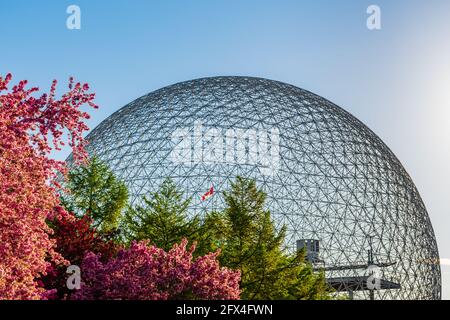 Wunderschöne Aussicht auf die Biosphäre auf der Insel Saint Helen. Stockfoto