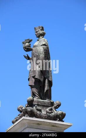 Denkmal für Sir Alfred Lewis Jones in Liverpool Stockfoto