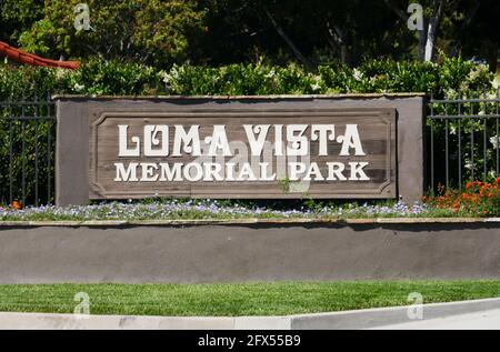 Fullerton, Kalifornien, USA 24. Mai 2021 EIN allgemeiner Blick auf die Atmosphäre des Loma Vista Memorial Park am 24. Mai 2021 in Fullerton, Kalifornien, USA. Foto von Barry King/Alamy Stockfoto Stockfoto