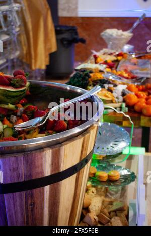 Gourmet-Buffet Stockfoto