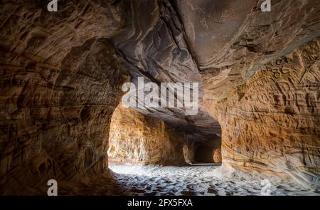 Sand Caves, Kanab, Utah, USA Stockfoto