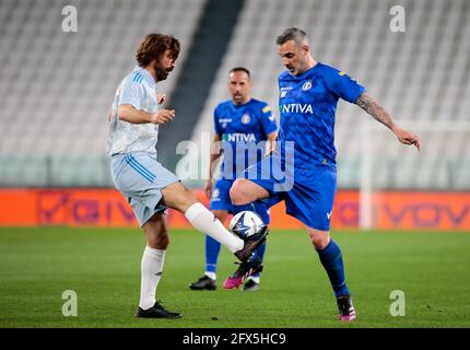 Partita del Cuore 2021, Allianz Stadium Torino Stockfoto