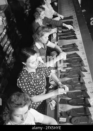 Arbeiterinnen, Union Point Manufacturing Company, Greene County, Georgia, USA, November 1941 Stockfoto