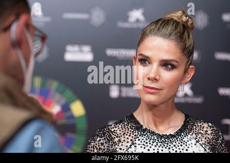 Madrid, Spanien. Mai 2021. Juana Acosta nimmt am 24. Filmfestival von Malaga im Circulo de Bellas Artes in Madrid Teil. Kredit: SOPA Images Limited/Alamy Live Nachrichten Stockfoto