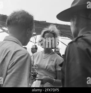 Jamboree 1963 beim Marathon Griechenland. Nahaufnahme Prinzessin Anne Marie, 12 1963. August, Niederlande, Foto der Presseagentur des 20. Jahrhunderts, Nachrichten zur Erinnerung, Dokumentarfilm, historische Fotografie 1945-1990, visuelle Geschichten, Menschliche Geschichte des zwanzigsten Jahrhunderts, Momente in der Zeit festzuhalten Stockfoto