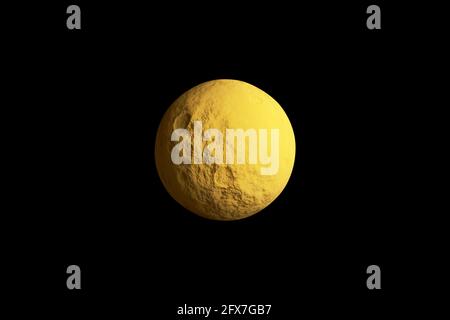 Der Mond, 3d-Illustration. Stockfoto