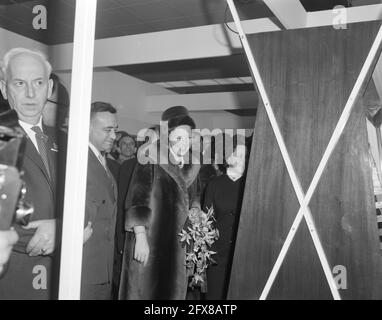 Beatrix in Jaarbeurs, 14. März 1962, JÄHRLICHE MESSEVERANSTALTUNGEN, Niederlande, 20. Jahrhundert Presseagentur Foto, Nachrichten zu erinnern, Dokumentarfilm, historische Fotografie 1945-1990, visuelle Geschichten, Menschliche Geschichte des zwanzigsten Jahrhunderts, Momente in der Zeit festzuhalten Stockfoto