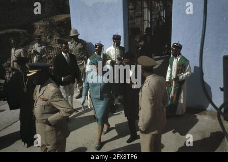 Besuchen Sie Queen Juliana, Pr. Bernhard, Pr. Beatrix Pr. Claus in Äthiopien, 31. Januar 1969, Besuche, Niederlande, 20. Jahrhundert Presseagentur Foto, Nachrichten zu erinnern, Dokumentarfilm, historische Fotografie 1945-1990, visuelle Geschichten, Menschliche Geschichte des zwanzigsten Jahrhunderts, Momente in der Zeit festzuhalten Stockfoto