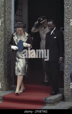 Besuchen Sie Queen Juliana, Pr. Bernhard, Pr. Beatrix Pr. Claus in Äthiopien; Ihre Majestät, 31. Januar 1969, Besuche, Niederlande, Presseagentur des 20. Jahrhunderts, Foto, Nachrichten zum erinnern, Dokumentarfilm, historische Fotografie 1945-1990, visuelle Geschichten, Menschliche Geschichte des zwanzigsten Jahrhunderts, Momente in der Zeit festzuhalten Stockfoto